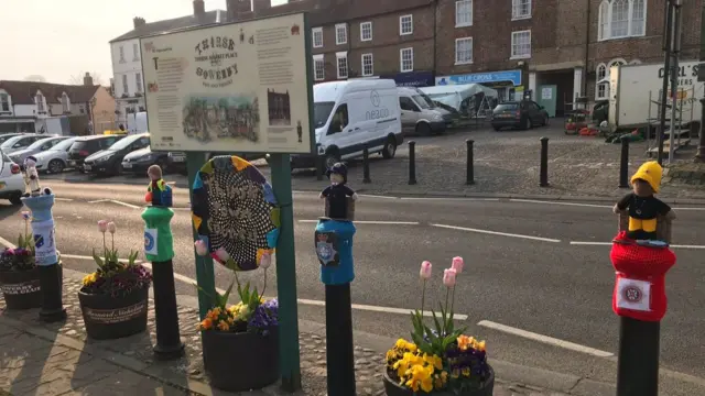 Decorations in Thirsk