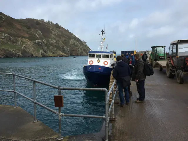 Sark harbour