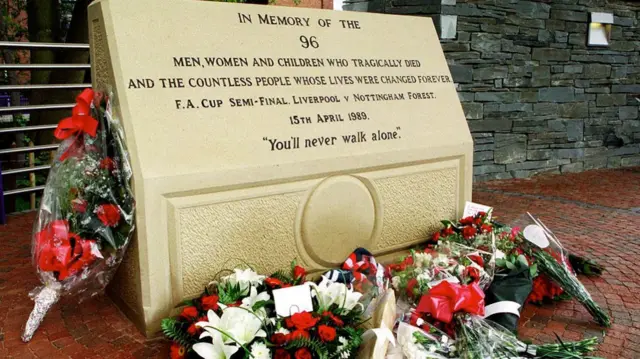 The Hillsborough Memorial Stone