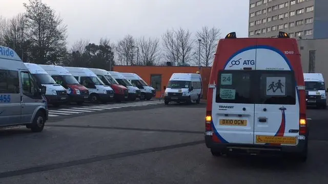 School transport minibuses