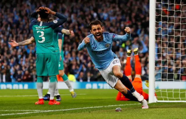 Bernardo Silva celebrates