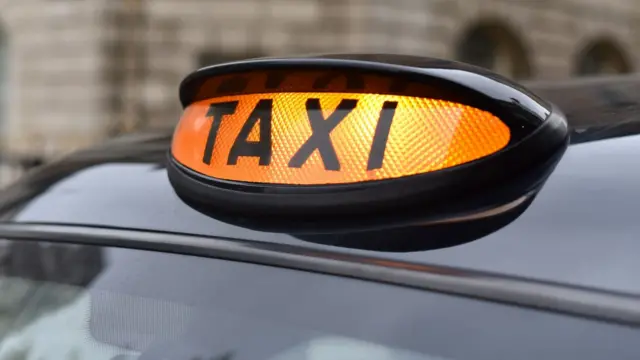 Taxi sign