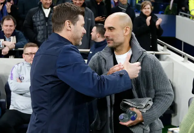 Mauricio Pochettino and Pep Guardiola