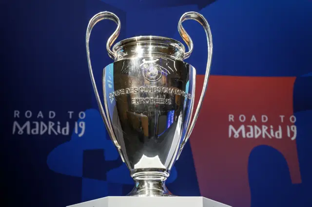 Champions League trophy