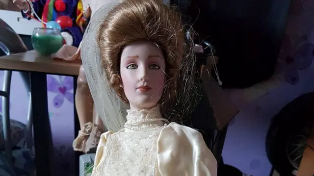 A haunted doll