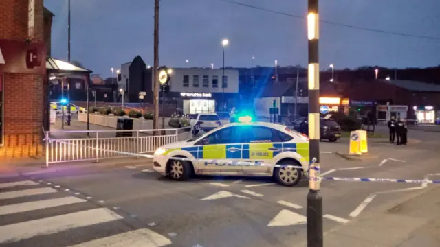 A police car in Chapeltown