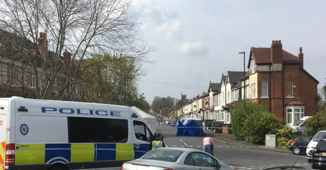 Police on Church Road