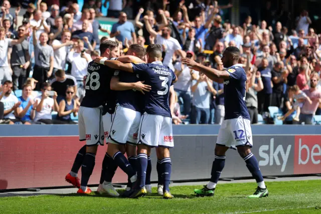 Millwall celebrate