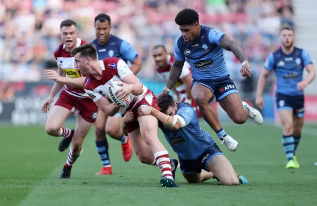 Wigan Warriors' Joe Greenwood