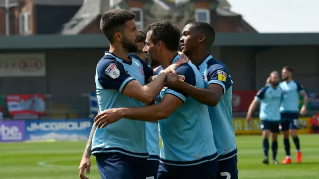 Crawley celebrate