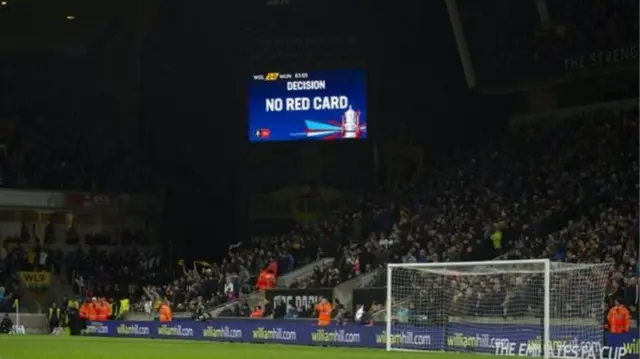 VAR at Molineaux