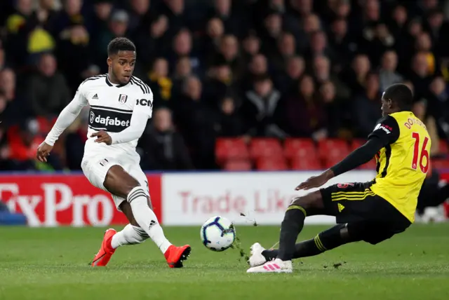 Fulham's Ryan Sessegnon_