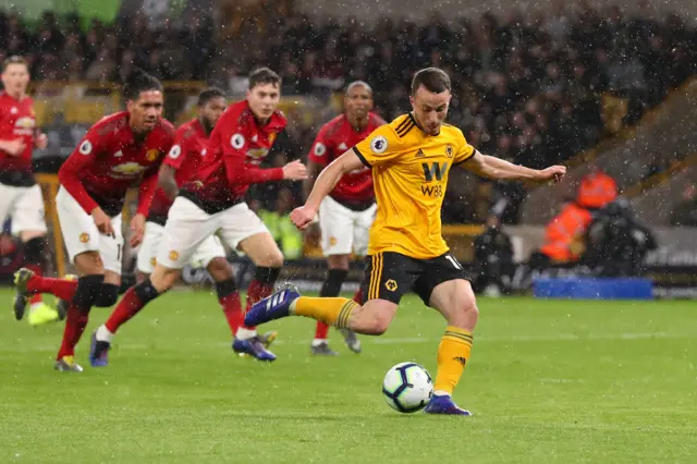 Diogo Jota of Wolverhampton Wanderers