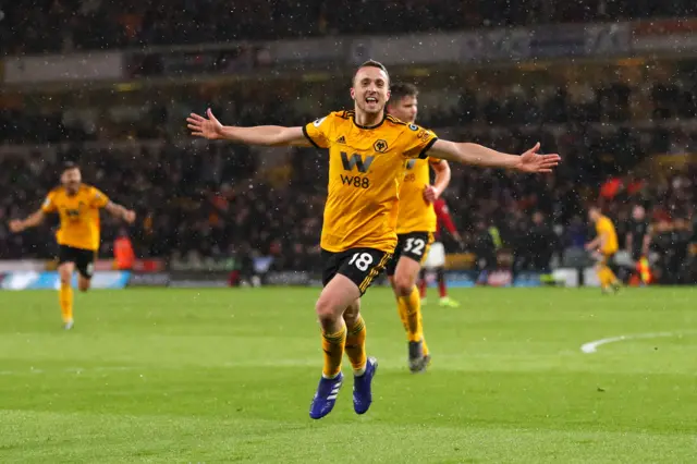 Diogo Jota of Wolverhampton Wanderers