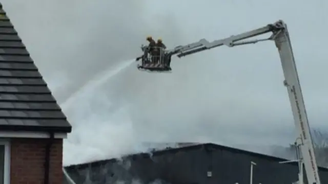 Firefighters in Bedale