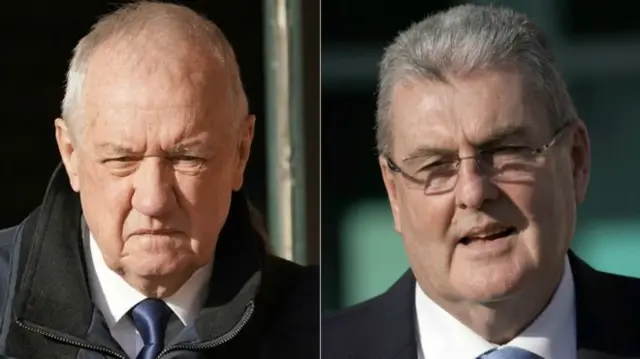 David Duckenfield and Graham Mackrell both deny the charges against them