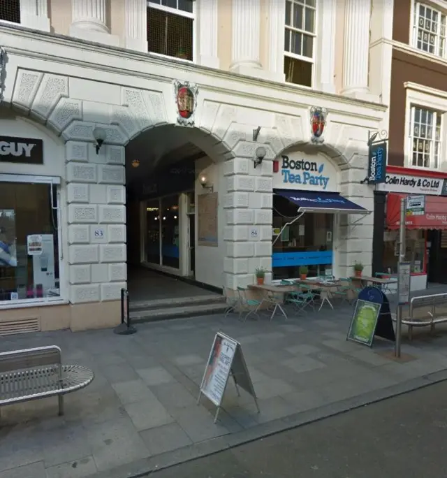 Boston Tea Party, Exeter