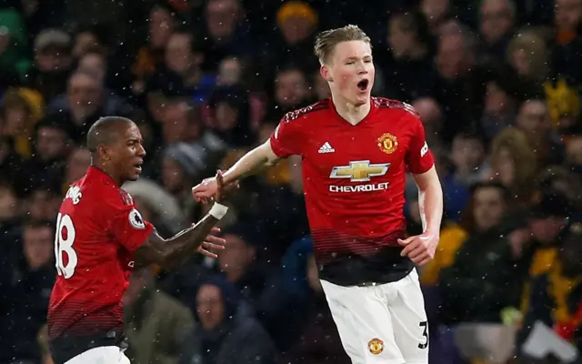 Manchester United's Scott McTominay