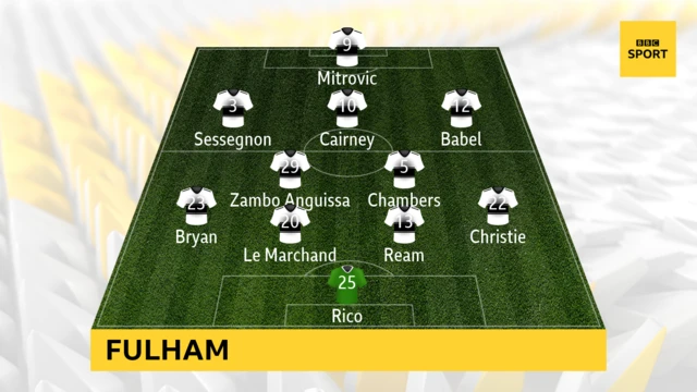 Fulham team