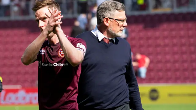 Steven Maclean and  Craig Levein