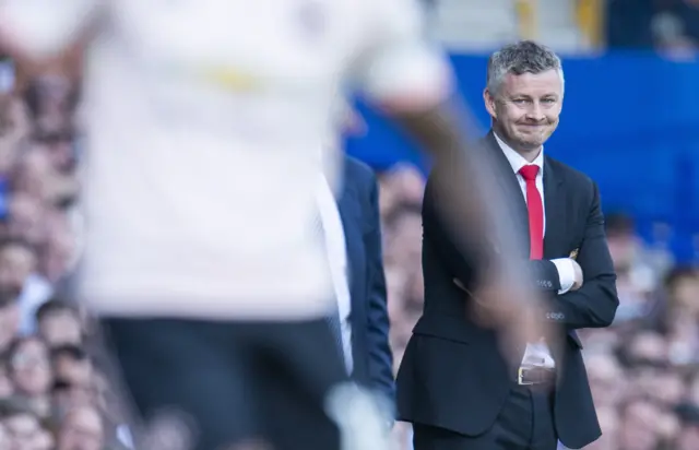 Solskjaer reacts