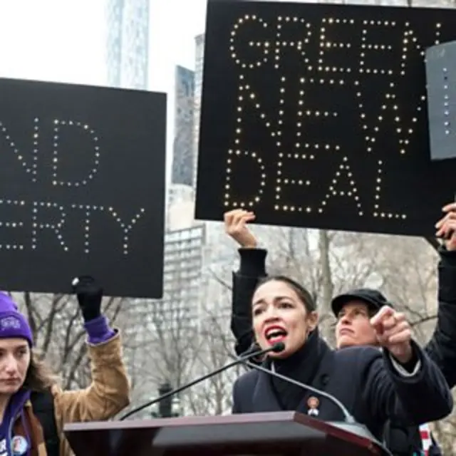 Democratic Congresswoman Alexandria Ocasio-Cortez