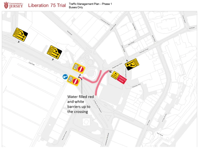 Trial road closure