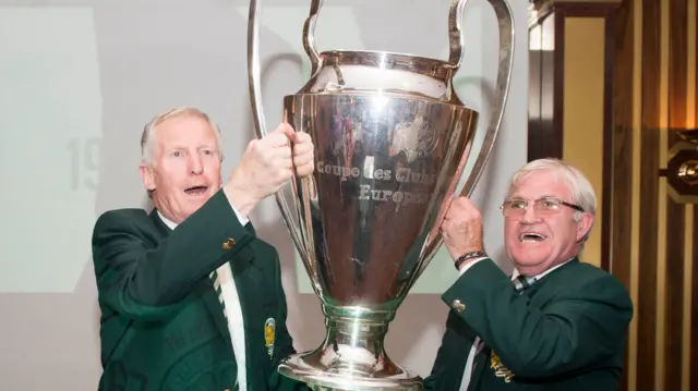 Billy McNeill and Bertie Auld recalling their European Cup triumph in 2014