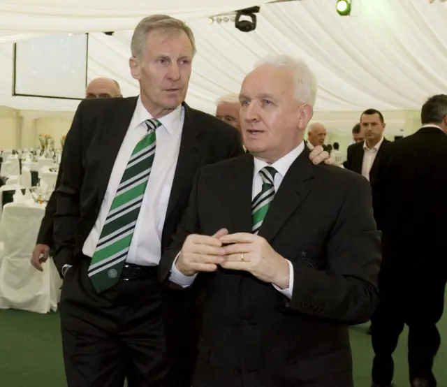 Billy McNeill and John Clark