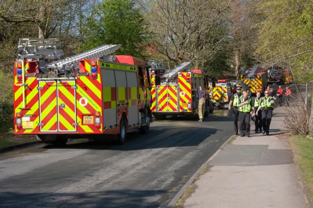 Ilkley Moor fire