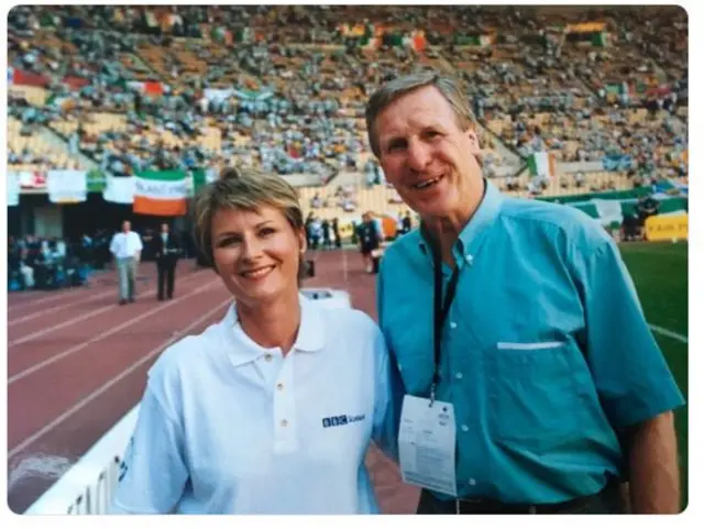 Alison Walker and Billy McNeill