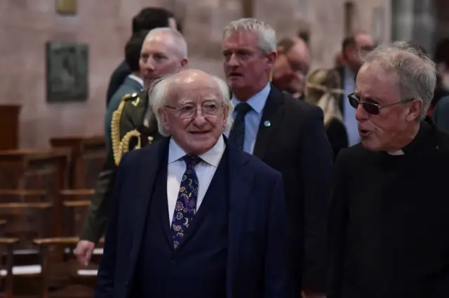 President of Ireland Michael D. Higgins