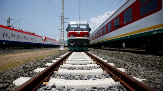 Train in Ethiopia