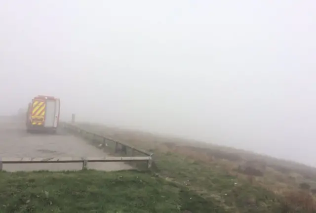 MISTY CONDITIONS ON THE MOOR