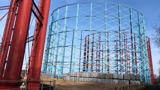 The gas holders