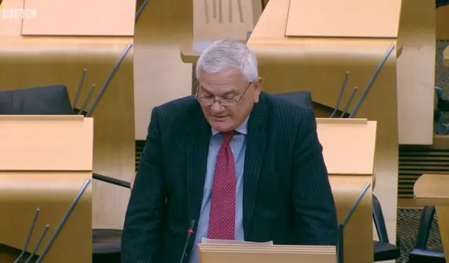 Lib Dem MSP Mike Rumbles