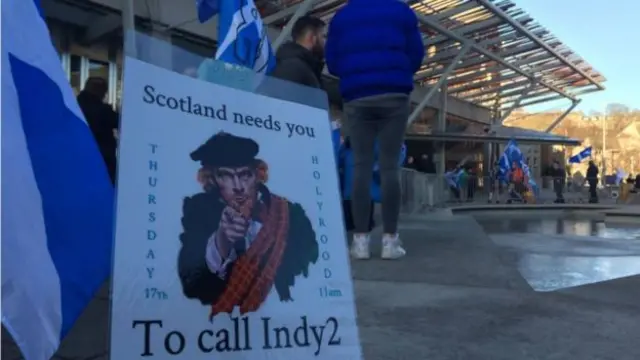 Some pro-independence campaigners have been calling on Ms Sturgeon to press ahead with a new referendum