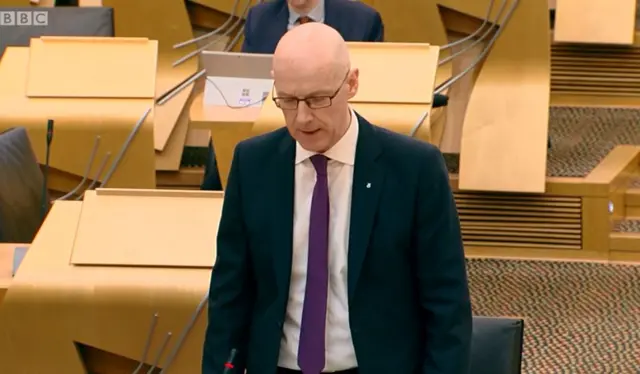 Deputy First Minister John Swinney