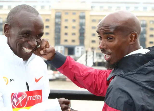 Farah and Kipchoge