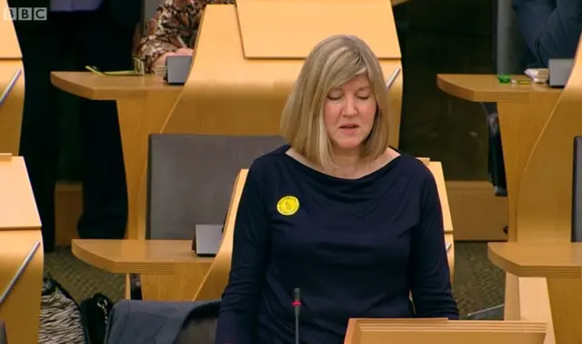 Green MSP Alison Johnstone