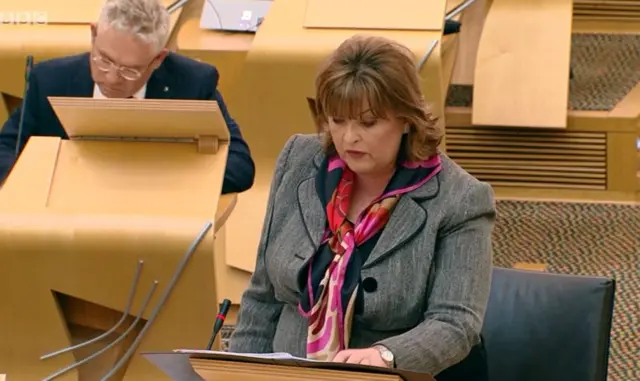 Culture Secretary Fiona Hyslop