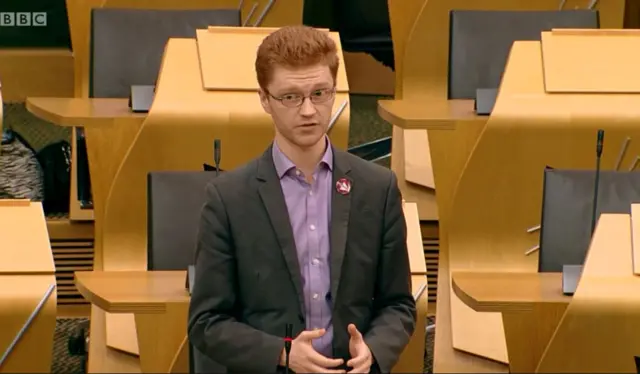 Green MSP Ross Greer