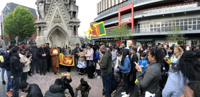 Sri Lanka vigil