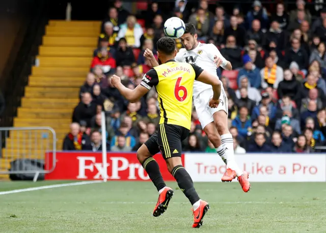 Raul Jimenez scores