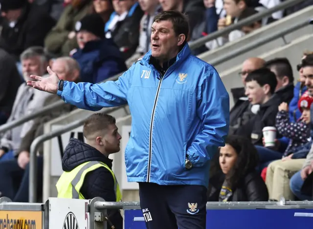 St Johnstone boss Tommy Wright