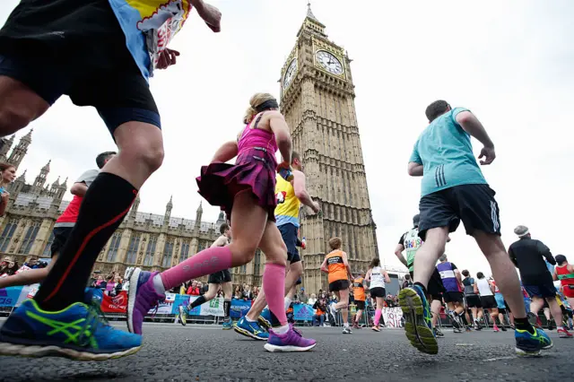 London marathon