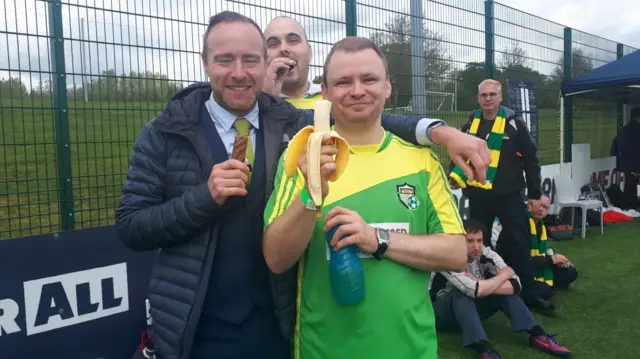 Sparc United eat their lunch at FA People's Cup