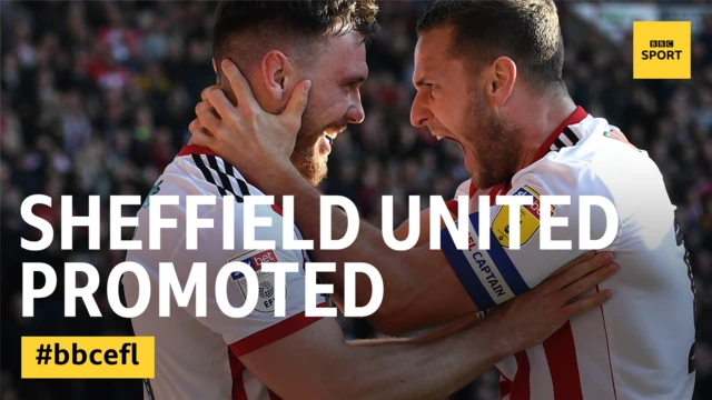 Sheffield United promoted