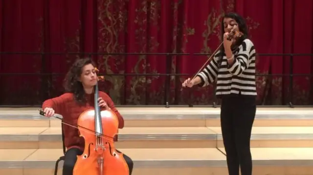 Sarah and Laura Ayoub say their musical education in Scotland was crucial