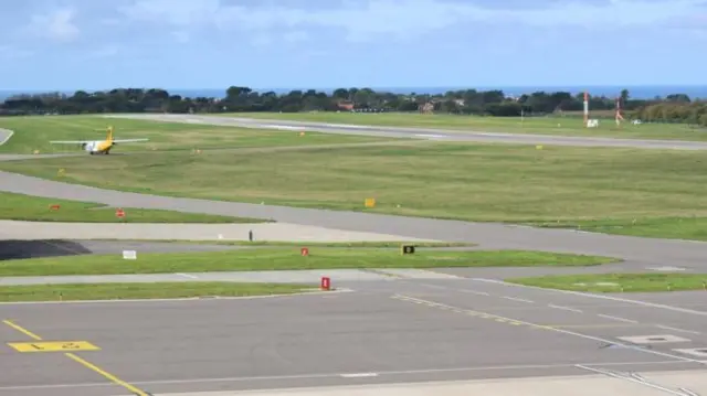 Guernsey runway